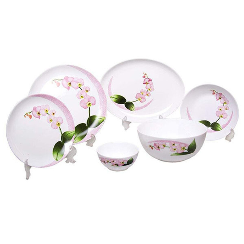سرویس غذاخوری 26 پارچه لومینارک مدل ارکید