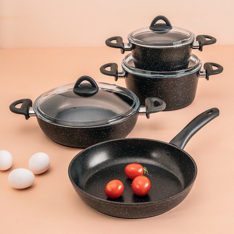 سرویس قابلمه گرانیتی هفت پارچه neva