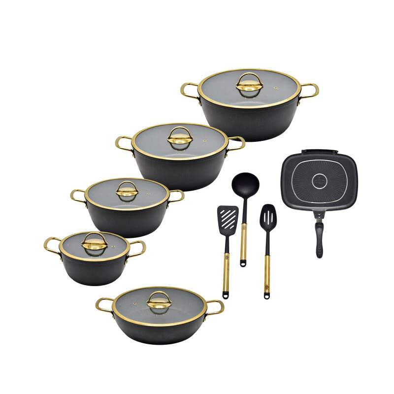 سرویس پخت و پز 15 پارچه کی زد پی کد D_3939