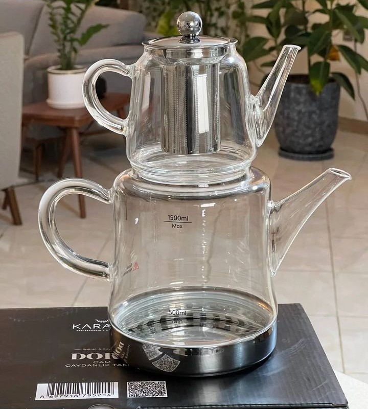 کتری قوری تمام پیرکس کاراجا