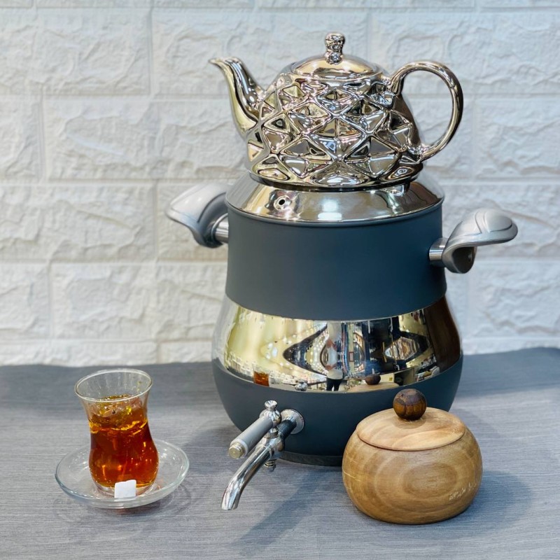 کتری قوری شیرداراستیل