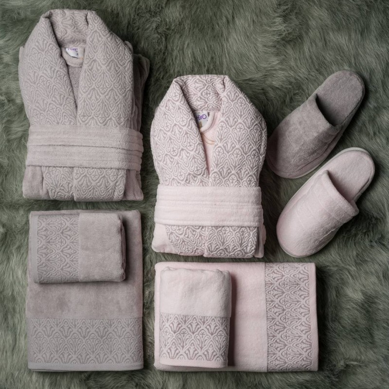 ست حوله عروس و داماد 10 تیکه هیرو