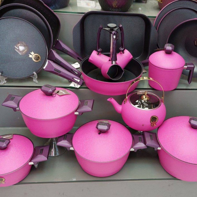 سرویس قابلمه گرانیتی 24 پارچه گیگیلی ترکیه