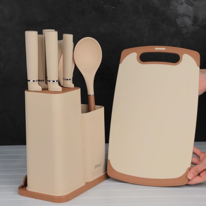 ست چاقو و کفگیر ملاقه arow