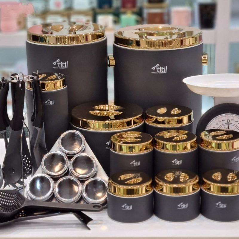 سرویس آشپزخانه 28 پارچه تیتیل