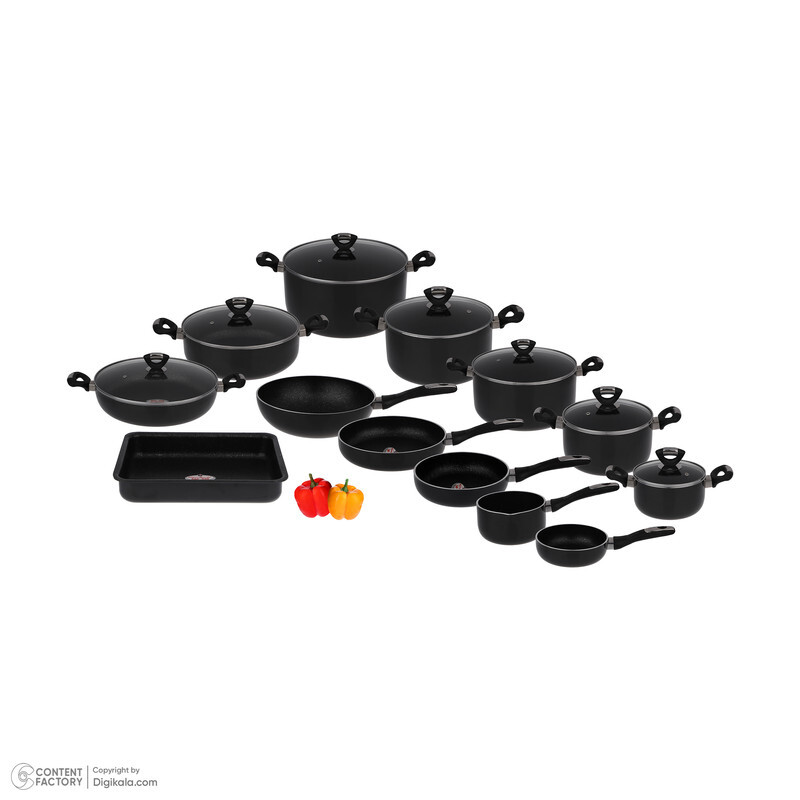 سرویس پخت و پز 20 پارچه زرساب مدل گرانیکو