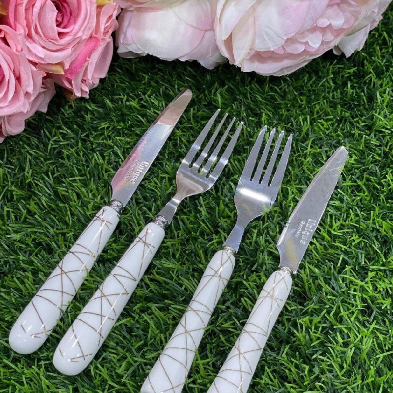 کارد چنگال سرامیکی یونیک