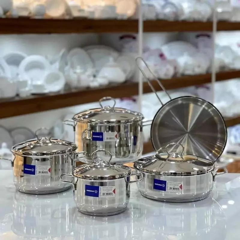 سرویس قابلمه استیل کرکماز آسترا 1900