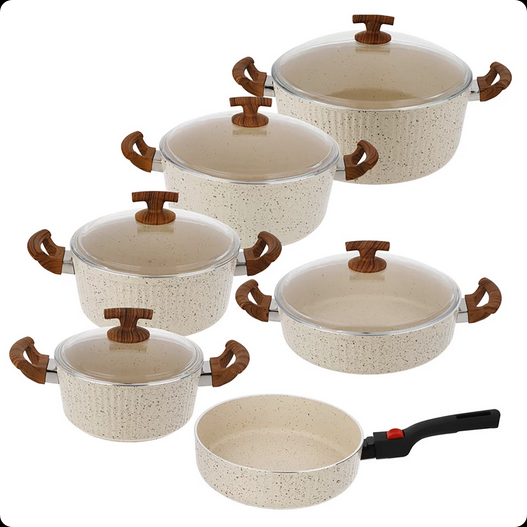 سرویس قابلمه ۱۱پارچه السا برند اویز پلاس