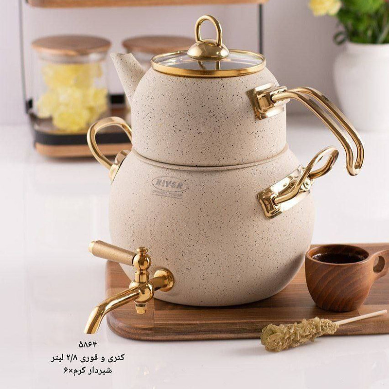 کتری قوری گرانیتی ریور