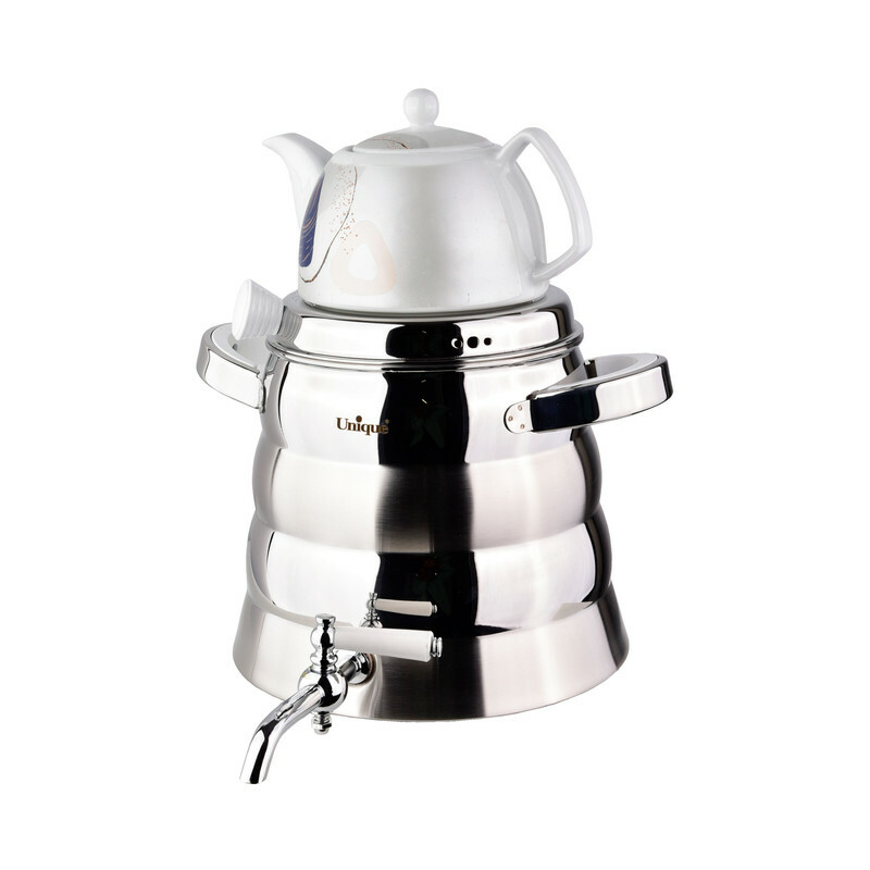 ست کتری و قوری یونیک مدل استیل S کد 7248