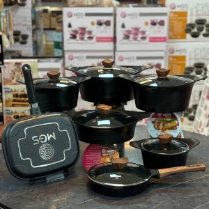 سرویس قابلمه های ۱۹ پارچه طرح کره ای (MGS)