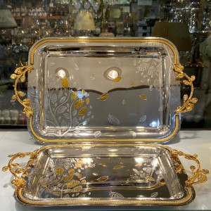 سینی استیل 2 سایز وارداتی