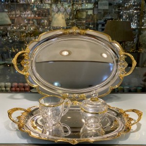 سینی استیل 2 سایز وارداتی