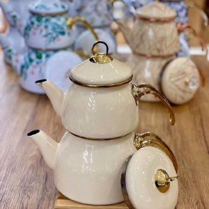 کتری و قوری لعابی شاهین ترکیه