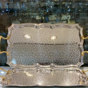 سینی استیل 2 سایز وارداتی