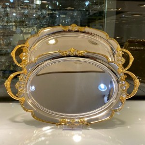 سینی استیل 2 سایز وارداتی