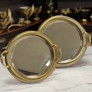 سینی استیل 2 سایز وارداتی