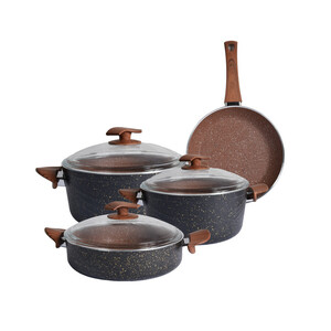 سرویس پخت و پز 7 پارچه اویز مدل 2226Td26t22