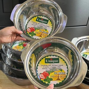 ست آبکش و لگن یونیک