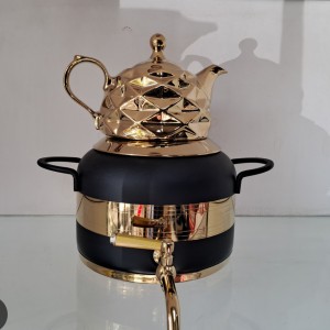 کتری و قوری استیل کف چدن