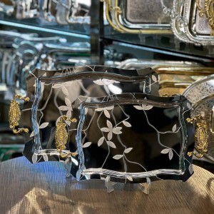 سینی استیل ۲تیکه خارجی