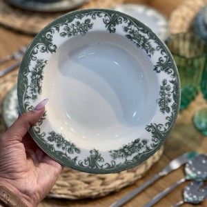 سرویس غذا خوری Rosabella green محصول kosova ترکیه