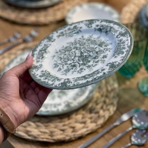 سرویس غذا خوری Rosabella green محصول kosova ترکیه