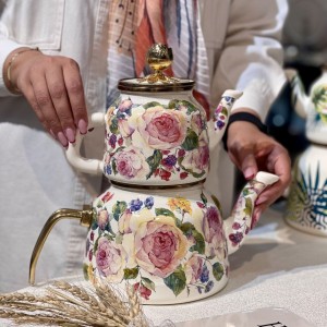 کتری قوری miss betty طرح رز