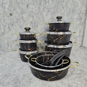 سرویس قابلمه ۱۹ پارچه ماربل پرتو