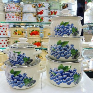 سرویس 10 پارچه لعابی