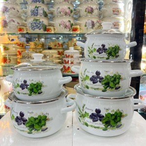 سرویس 10 پارچه لعابی