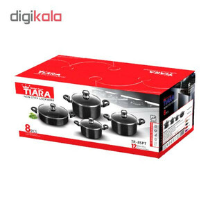 سرویس 8 پارچه تیارا مدل TR-8SPTG