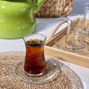 استکان و نعلبکی کمر باریک HEYBELI