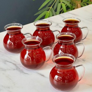 فنجان پیرکس چایخوری دسته دار محصول sahin ترکیه