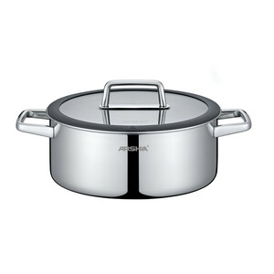 تابه استیل عرشیا مدل لیزری سایز 24