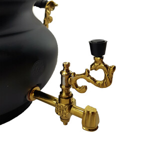 سماور گازی مدل عروس کد bst-3 ظرفیت 6 لیتر