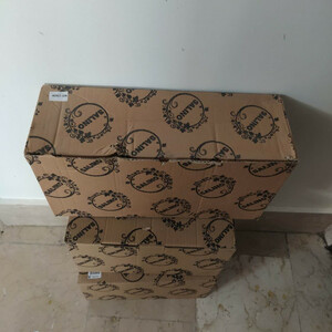 ست سطل زباله و دستمال کاغذی سالی نو کد 80015S