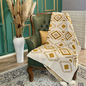 شال مبل و تخت کوکو جم مدل پانچ سایز 170x140 سانتیمتر