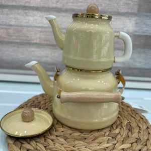 کتری قوری لعابی Lorenzo