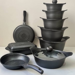 سرویس قابلمه ۱۷ پارچه HOFFman