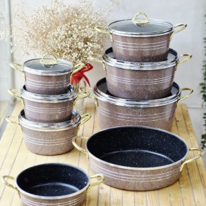 سرویس ۱۴ پارچه گلدونی کوشا