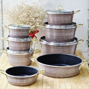 سرویس ۱۴ پارچه گلدونی کوشا