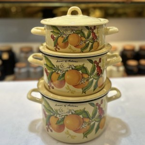 ست قابلمه لعابی روس