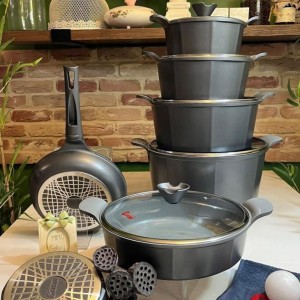 سرویس قابلمه کاندید 16 پارچه شش ضلعی مدل اسکار