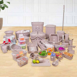 سرویس جهیزیه ۸۳ پارچه فلورا هوم کت