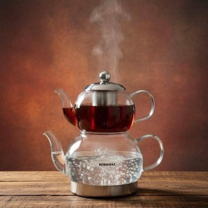 کتری قوری های پیرکس Korkmaz