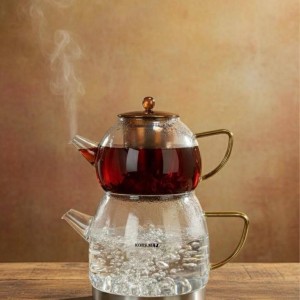 کتری قوری های پیرکس Korkmaz