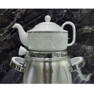 ست کتری و قوری تی جی اچ مدل کاوه کف چدن