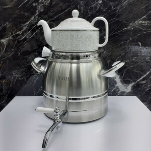 ست کتری و قوری تی جی اچ مدل آپادانا کف چدن